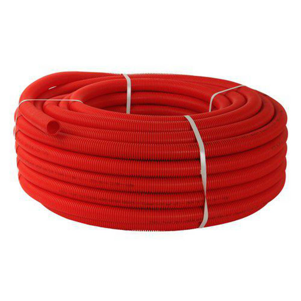 TUBE FLUXO FOURREAU ROUGE COURONNE 50M D.26