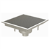 CANIVEAU 500X500 INOX SIPHON CENTRE RV5.5
