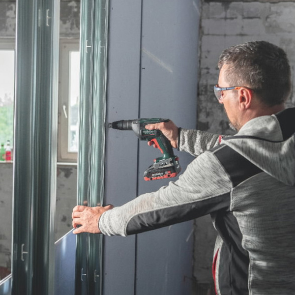 Visseuse plaque de plâtre 18V Metabo TBS 18 LTX BL 5000 - en coffret sans batterie ni chargeur