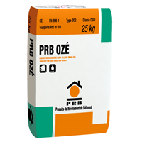 Enduit monocouche - PRB OZÉ - imperméabilisation et décoration - Ton pierre - sac de 25 KG