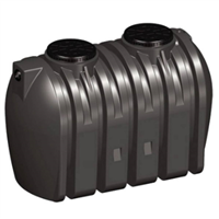 Fosse polyéthylène rectangulaire + préfiltre - 3000 LTR