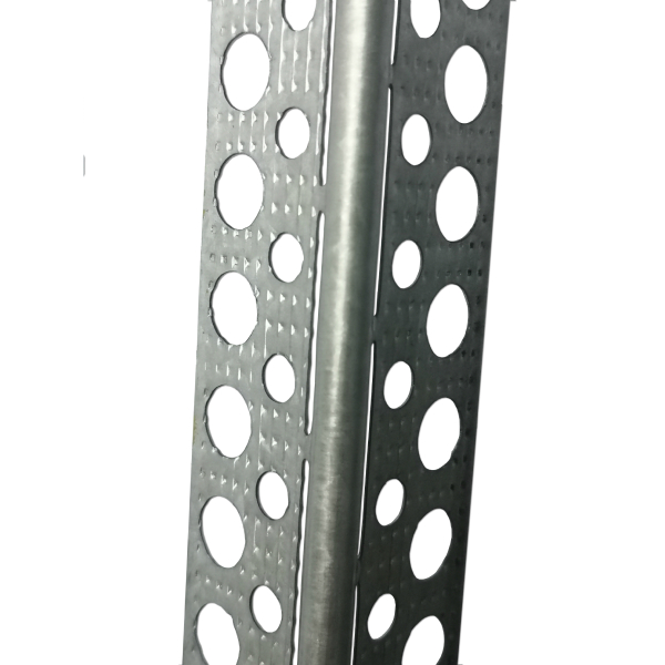Cornière d'angle métallique en acier aluzinc pour plaque de plâtre - Galvaflex Pro 0149 - 3,00 mL