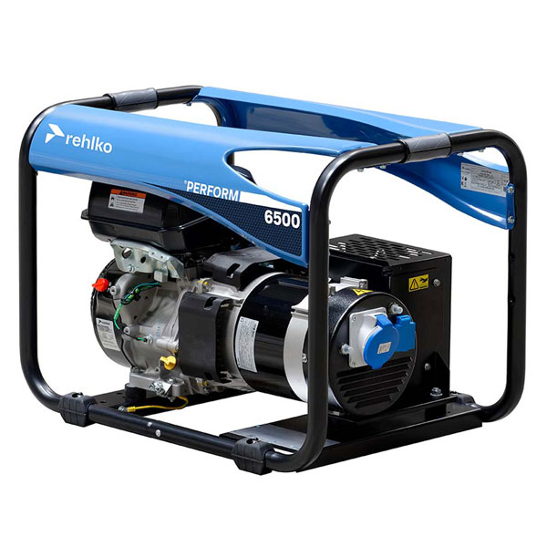 Groupe électrogène Perform 6500 C5 monophasé 230V moteur essence 6,3 kW