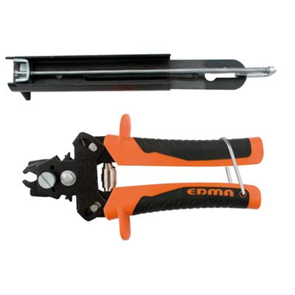 Pince à grillage Top Grafer 20/22 - Edma - Avec chargeur pour 50 agrafes Omega 20 et Delta 22