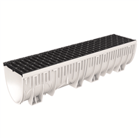 Caniveau MEARIN PLUS 150 avec grille passerelle HONEYCOMB CLIPFIX C250 1M
