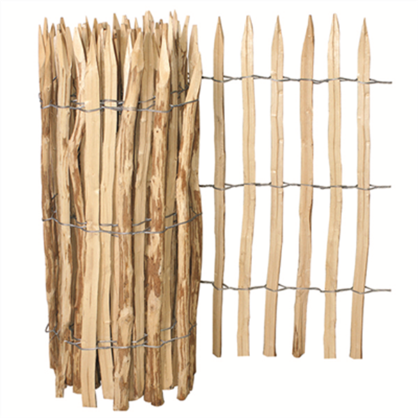 Clôture GANIVELLE en châtaigner Rouleau de 10 M - Hauteur 1.20 M