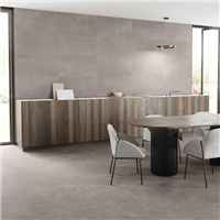 Carrelage intérieur effet pierre en grès cérame émaillé - Feliz Edilis - 45,0 CM x 45,0 CM - ép.8,50 MM - Gris