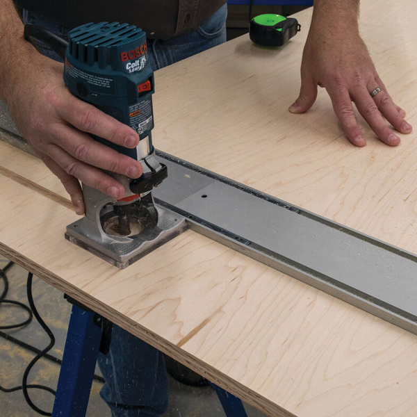 Guide de bord droit XL pour scie circulaire Kreg KMA4700 - découpe jusqu'à 244 cm