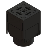 REGARD ET PIECE DE JONCTION PP POUR CANIVEAUX ACO HEXALINE A COUVERTURE A FENTE