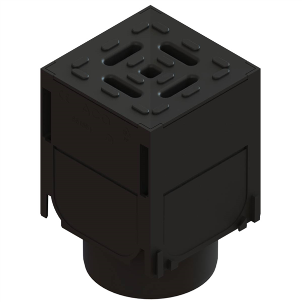 REGARD ET PIECE DE JONCTION PP POUR CANIVEAUX ACO HEXALINE A COUVERTURE A FENTE