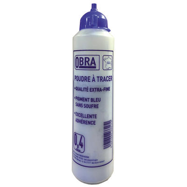 Poudre de traçage Bleue sans souffre - Obra - biberon 400g