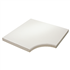 Margelle d'angle plate en béton - Espace - 50,0 CM x 50,0 CM - ép.32,00 MM - teinte Lubéron