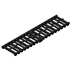 GRILLE PASSERELLE FONTE FENTE 12MM - L500 - CANIVEAUX X100-M100 - B125