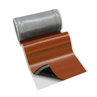 Auto-adhésif Wakaflex - Abergement toiture cheminée - Rouge Sienne - Rouleau 28 cm x 5 m