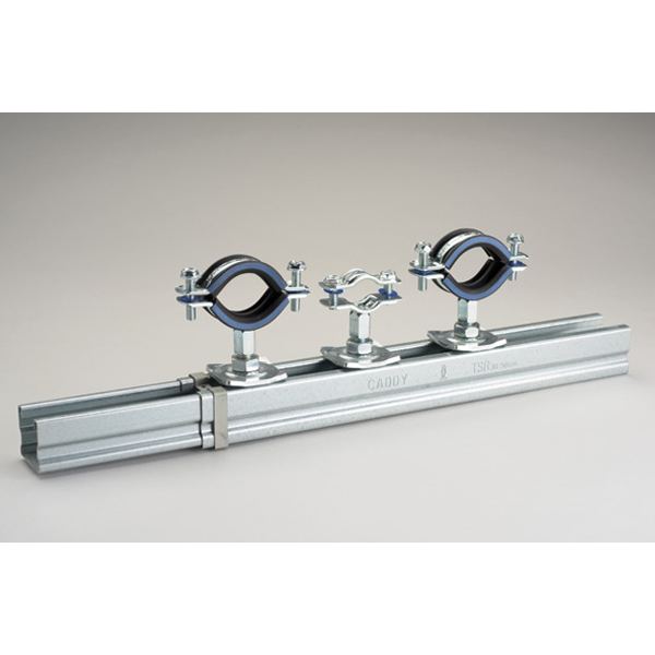 Collier support non isolé acier inox - Erico - Tige M8/M10 - Tuyaux Ø 23-29 mm - Boîte de 100