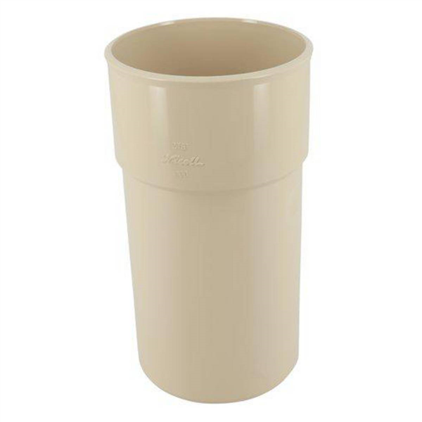 Manchette mâle/femelle pour tube de descente cylindrique Ø 100 - Sable
