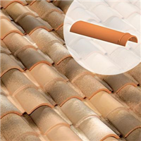 Faîtière/arêtier conique à emb. de 50