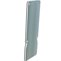 Enjoliveur à visser Mantion 10610PAF aluminium rail de système coulissant 10600 PAF - 200 x 78 mm