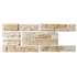 Parement mural en pierre reconstituée Rocky Mountain Ton naturel - Longueur 21 - 42 cm x Hauteur 7.5 - 15 cm - Ép. 2 - 4 cm