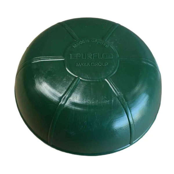 Chapeau ventilation simple - avec moustiq. D100 vert