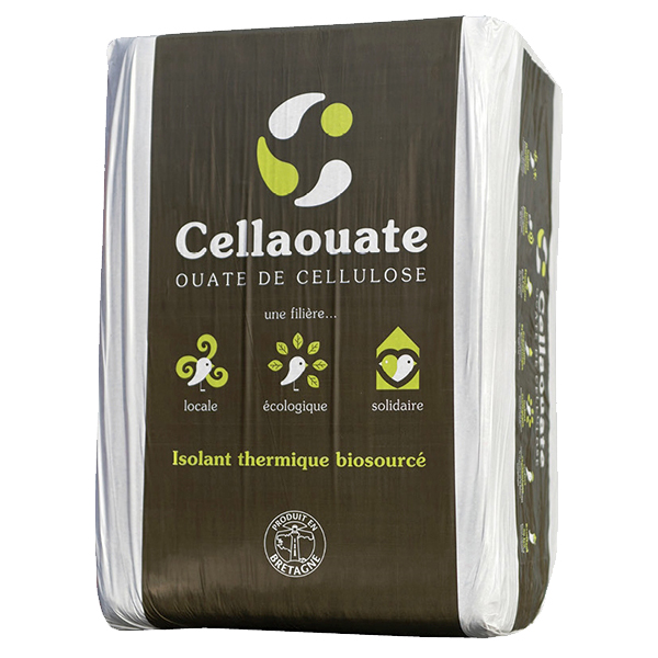 Ouate de cellulose Cellaouate isolant biosourcé en vrac - Sac de 10 kg