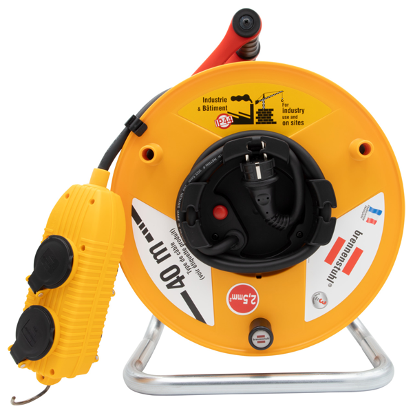 Enrouleur électrique Brennenstuhl Standard BT PRO 40 - câble de 40,00 M H07RN-F 3G2,5 avec  prises IP44