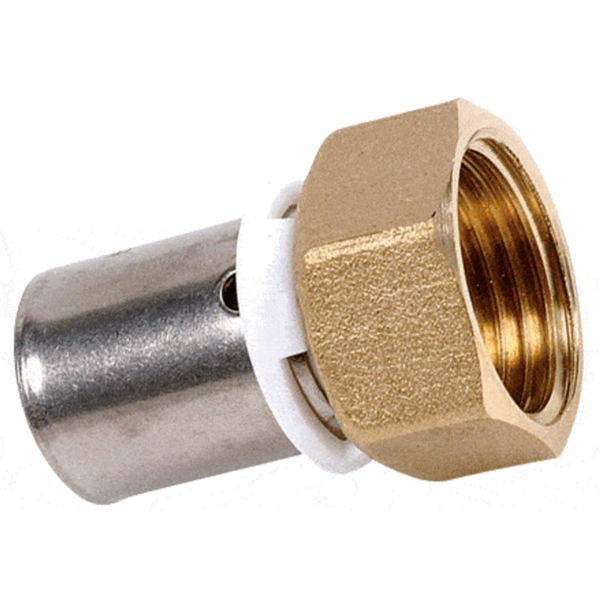 Ecrou tournant à sertir 3/8" PER 13x16 Raccord SERTIpress type radial