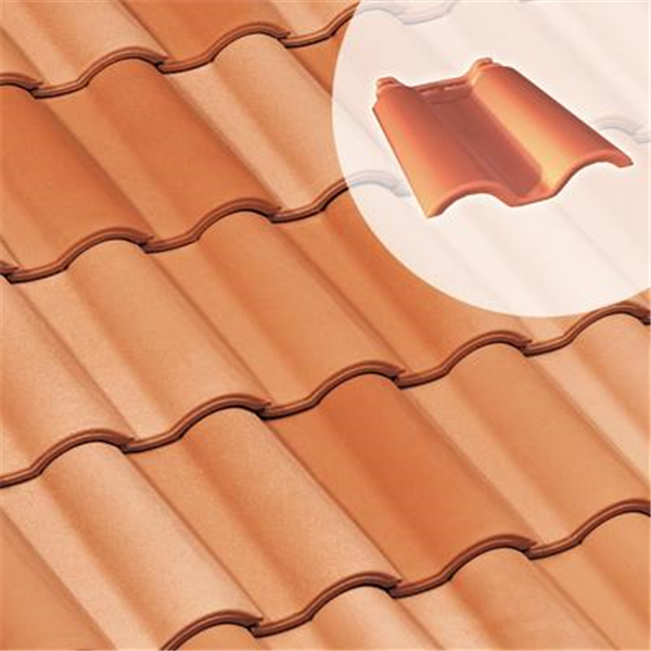 Double tuile en terre cuite Gallo Romane (GL010) Monier - Tons variés atlantique