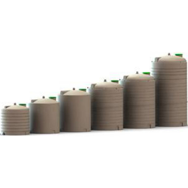 VERTICUVE PE 5 000 L grise 2"  -