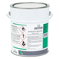 Résine d'étanchéité liquide prête à l'emploi pour relevés et points singuliers en toiture-terrasse - STARCOAT R - bidon de 4,0 kg