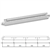 Dim. 38x24 mm - Long. 1,20 ml - Blanc 001