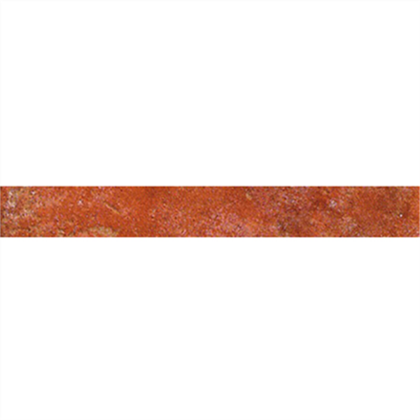Plinthe de carrelage intérieur effet terre cuite Pont du Gard - 30 CM x 8 CM - Cuir