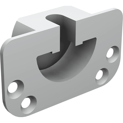 Platine à encastrer pour fixation de montures