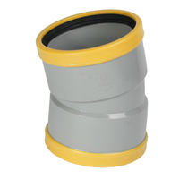 COUDE 15° CR8 F/F D. 160 J.FIXE