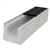 Largeur 150 cm - Grille fonte double fentes