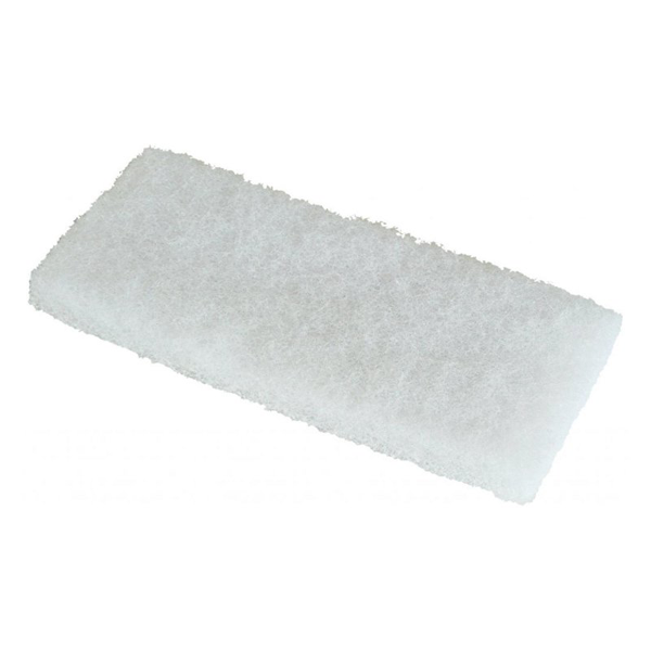 Tampons abrasifs doux de rechange pour platoir de carreleur - blancs - lot de 3