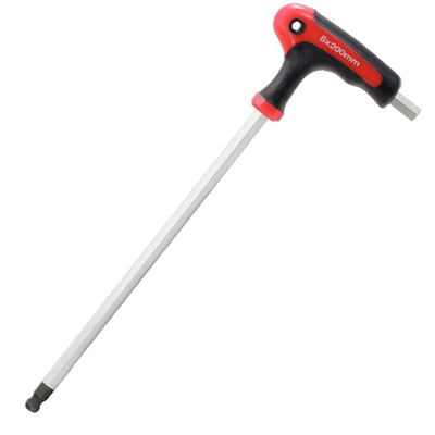 Clé mâle 6 pans à tête sphérique KS Tools poignée T diamètre 2.5 mm