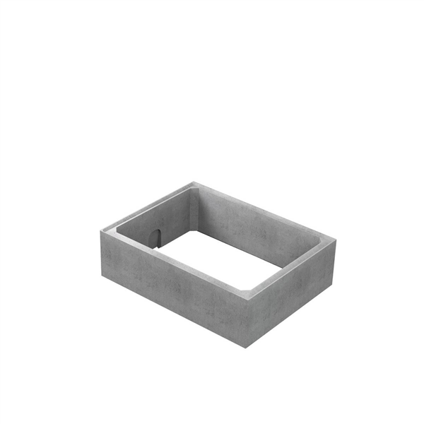 TRAPPE GALVA 66X50 POUR NICHE 60X80 (COM)