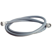 Flexible de vidange avec embout de raccordement + crosse de maintien - L = 1,5m