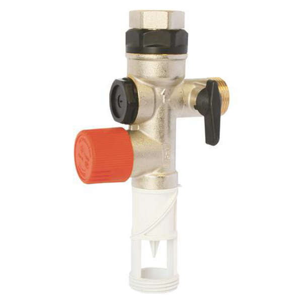 Groupe Double Sécurité NF - 3/4" - Siège inox - Garde d'air orientable