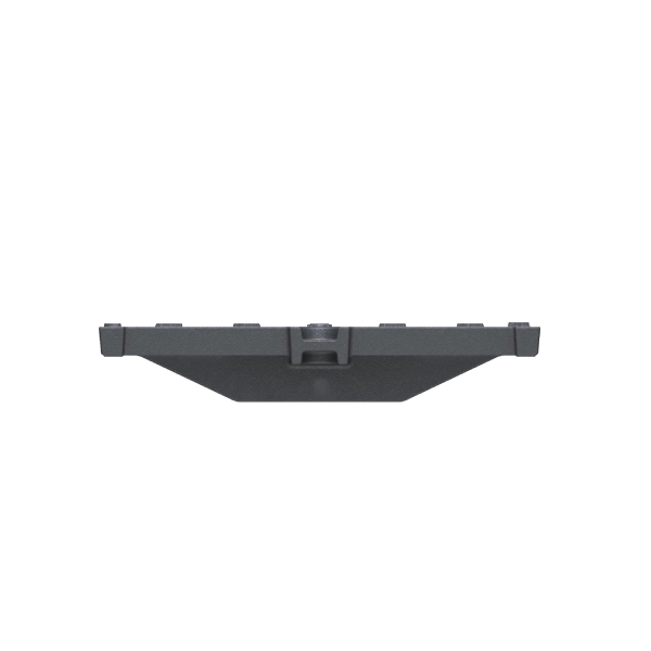 Grille caniveau fonte PMR verrouillée sans cadre D400 - 750,0 mm x 300,0 mm - P.I.L