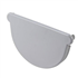 Fond symétrique Nicoll FCN16 pour gouttière LG16 ou naissance de développé 160 mm - Techtan Gris