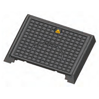 PLAQ.BASSIN 400X400 PREDECOUPEE