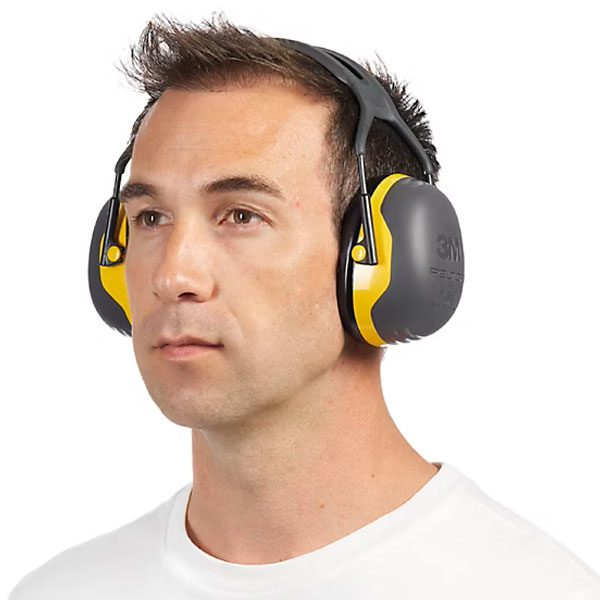 Casque antibruit réglable 3M Peltor X2A - SNR 31 dB - coloris jaune