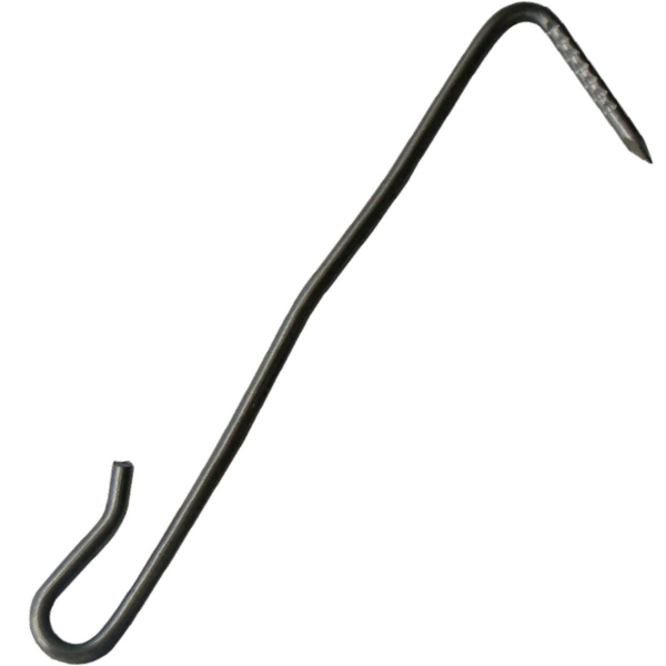 Crochet d'ardoise à pointe Frenehard en inox 18/10 clair - fil de 2,7 MM - longueur 10 CM - boîte de 700