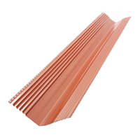 Bande de noue autoportante Profilo DR200 BMI Monier - Rouge - 500 MM x 2100,0 MM