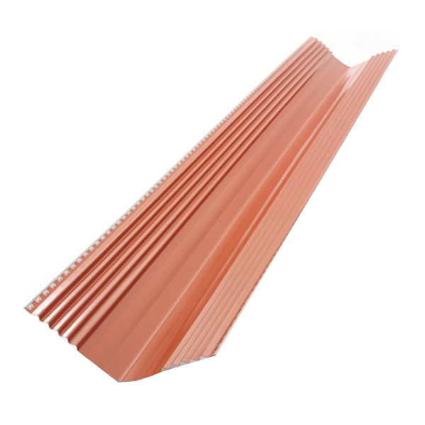 Bande de noue autoportante Profilo DR200 BMI Monier - Rouge - 500 MM x 2100,0 MM