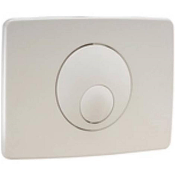 389-PLAQUE 2V 146X205 B.RONDS BLANCHE