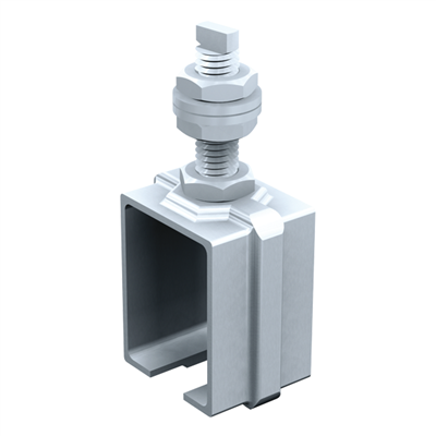 Support à tige filetée 6526 pour rail 6255