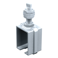 Support à tige filetée 6526 pour rail 6255